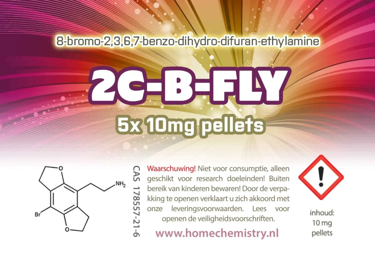 2C-B-FLY Pellets (5x10mg)